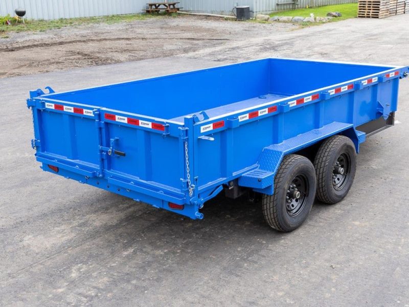 14x83 bp dump trailer 2ft sides 2 7k axles 000969 787935