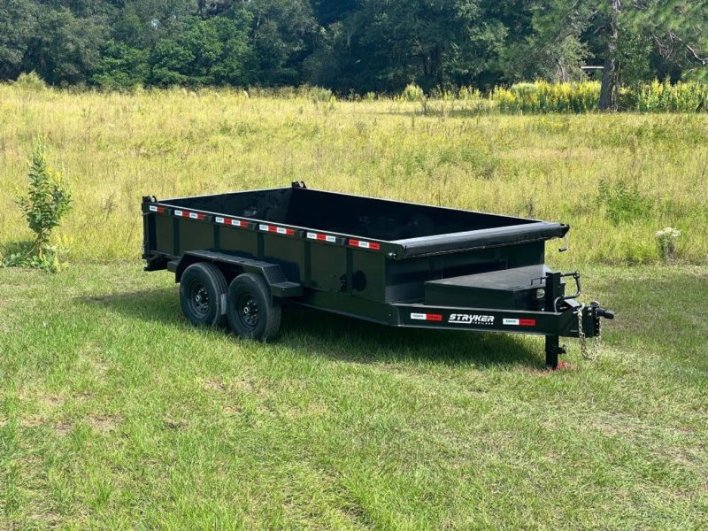 14x83 bp dump trailer 2ft sides 2 7k axles 000970 538375