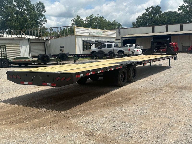 40 hotshot elite gooseneck sd 10k axles derated 12k gvwr 18ply tires spare 10 aluminum ramps aschse40gn21000012000arblackfl 18p st 875548