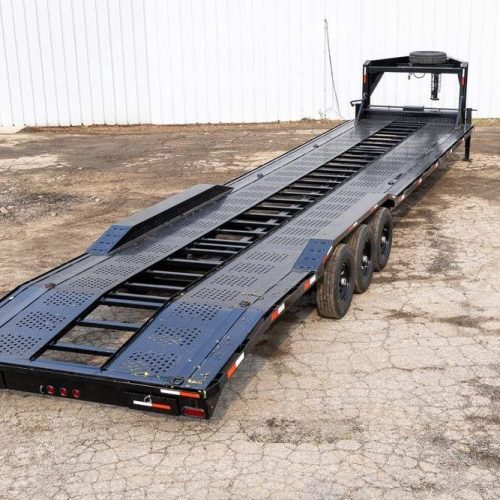 44 mesh deck truck and van trailer 3 7k axles 14ply tires wwinch 239070