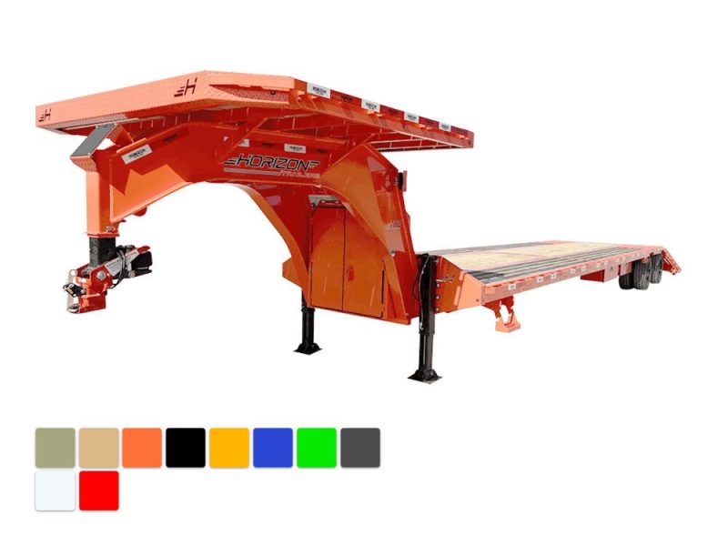 horizon hyz hydraulic flatdeck trailer 547554