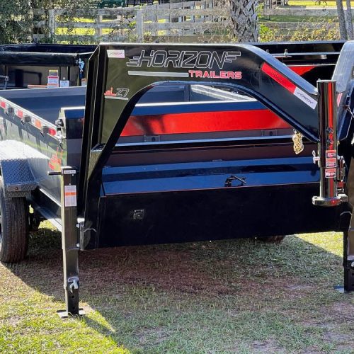 horizon lz7 gooseneck dump trailer 211861