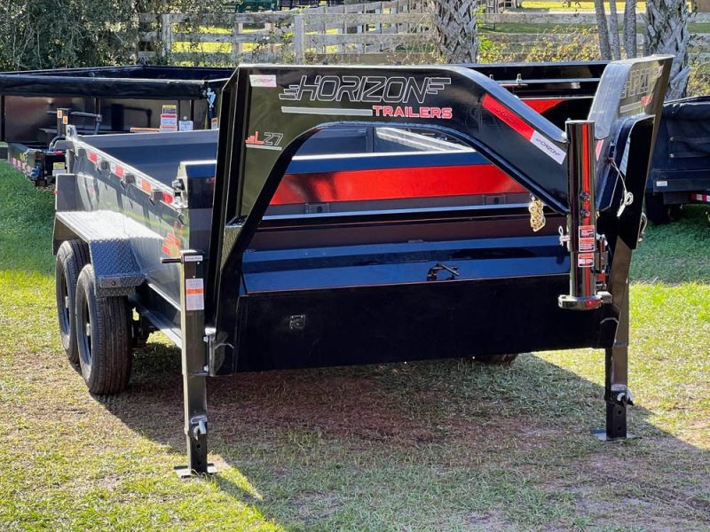 horizon lz7 gooseneck dump trailer 211861