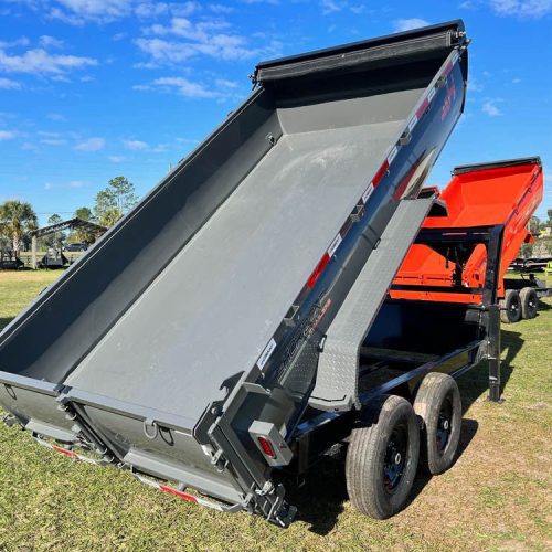 horizon lz7 gooseneck dump trailer 257091