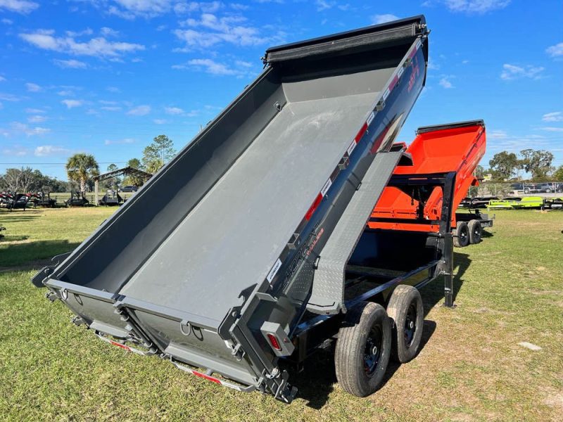 horizon lz7 gooseneck dump trailer 257091