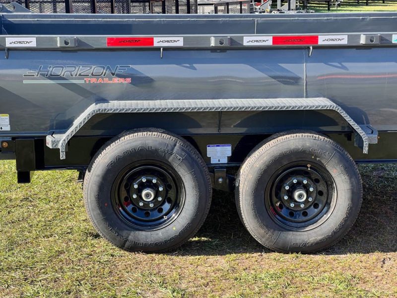 horizon lz7 gooseneck dump trailer 801481