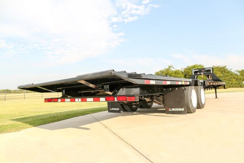 lamar fg deckover goosneck trailer 628475