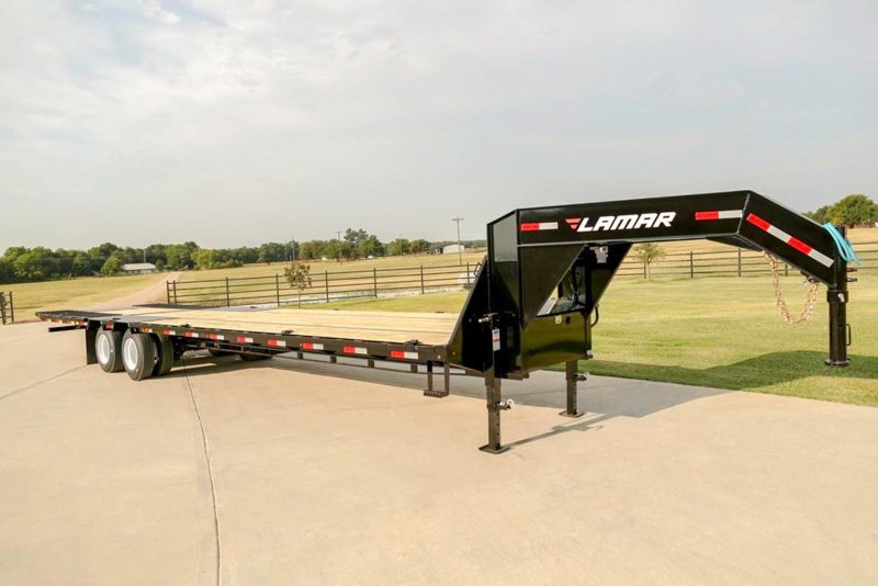 lamar fg deckover goosneck trailer 688232