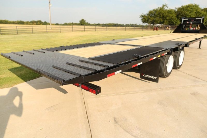 lamar fg deckover goosneck trailer 732867