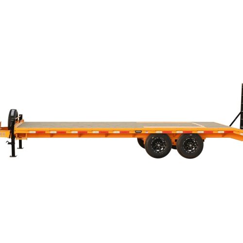 rawmaxx dox bumper pull deckover trailer 388580