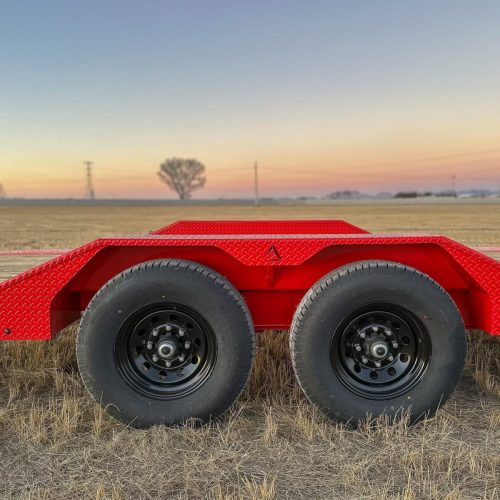 rawmaxx gtx bumper pull tilt trailer 651667