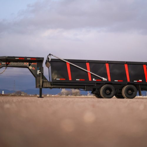 rawmaxx hdx gooseneck dump trailer 603907