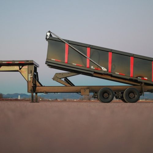 rawmaxx hdx gooseneck dump trailer 646751