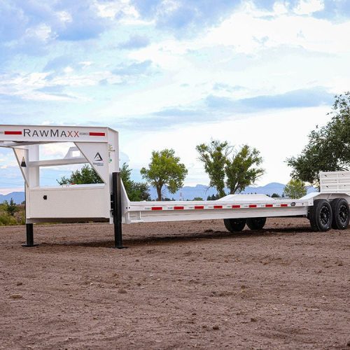 rawmaxx ldx gooseneck equipment hauler 227598