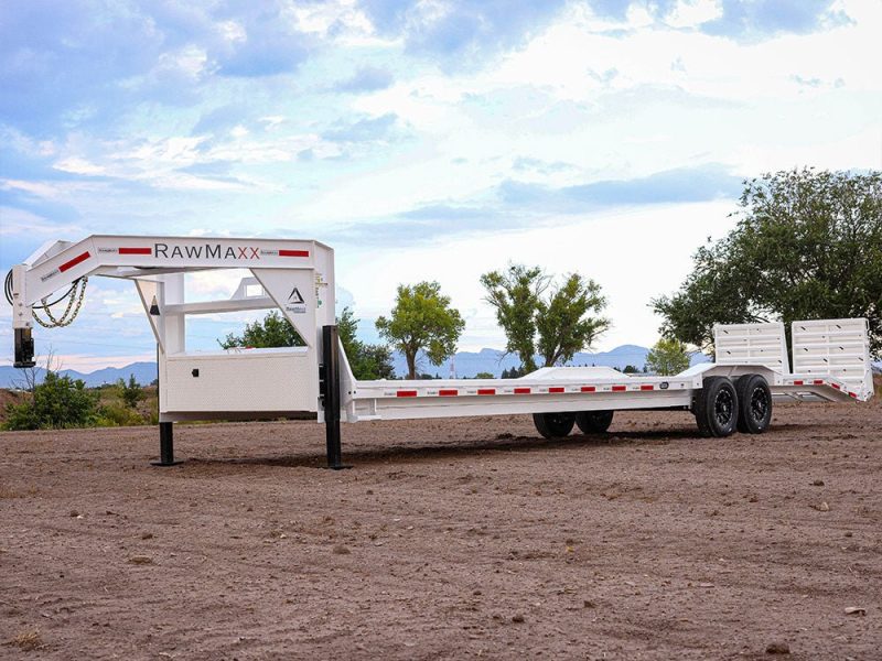 rawmaxx ldx gooseneck equipment hauler 227598