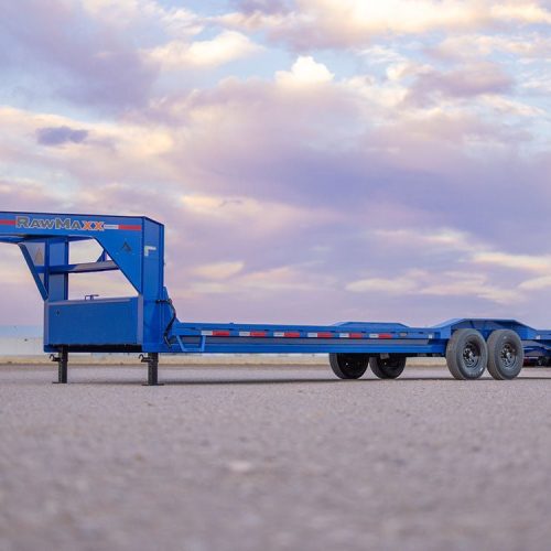 rawmaxx ldx gooseneck equipment hauler 438479