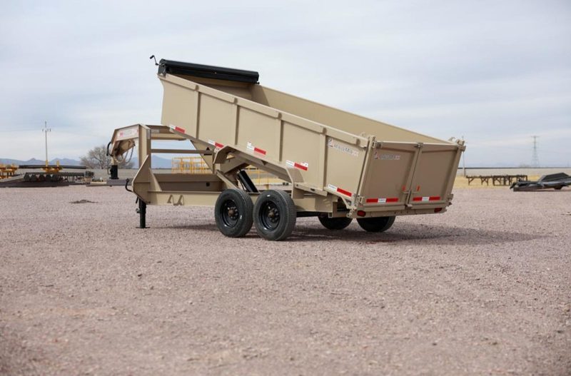 rawmaxx ltx gooseneck dump trailer 267105