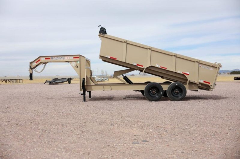 rawmaxx ltx gooseneck dump trailer 850311