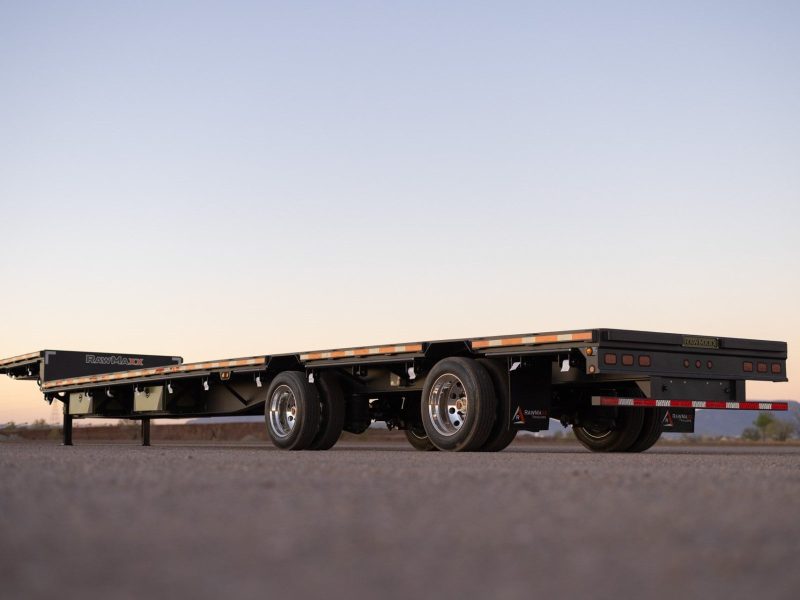 rawmaxx stx step deck trailer 118962